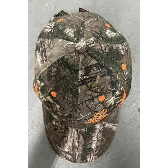 Real Tree Hat Big Buck Contest Camo Hunting Adjustable Strap back Camouflage hat - Picture 3 of 6